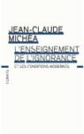 l'enseignement de l'ignorance
