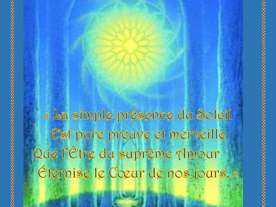 Soleil Amour (image de Hans Georg Leiendecker)