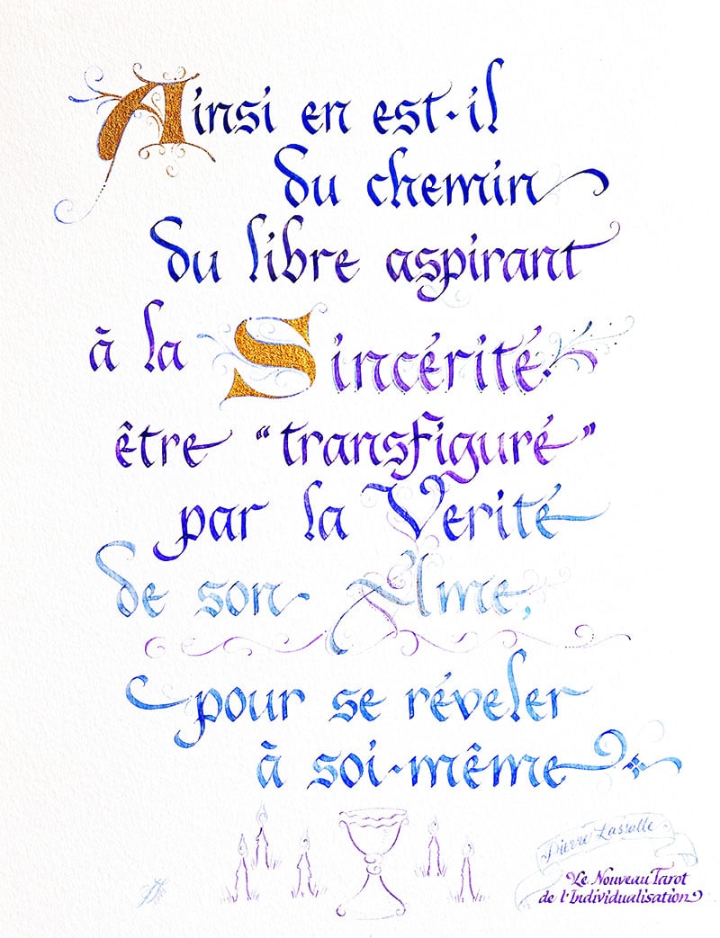 Calligraphie et Enluminure - CalligraFée - Jane Sullivan